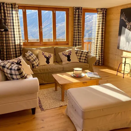 With Mountain View In Mont-noble, 85 M² Appartamento *